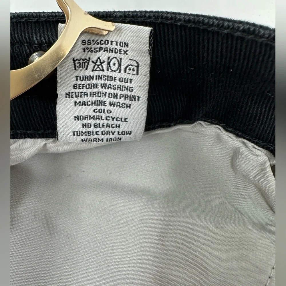 Request jeans Premium men’s‎ pants black size 36x30
